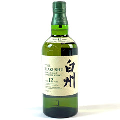 サントリー 白州 12年 ジャパニーズ 700ml 国産ウイスキー 酒 【古酒】liqbb【東京都内限定お届け】
