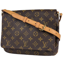 ルイ・ヴィトン ミュゼット タンゴ ショート 肩掛け ショルダーバッグ モノグラム ブラウン M51257 レディース ブランドバッグ・小物 【中古】brbag