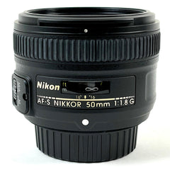 ニコン Nikon AF-S NIKKOR 50mm F1.8G 一眼カメラ用レンズ（オートフォーカス） カメラ 【中古】cambb