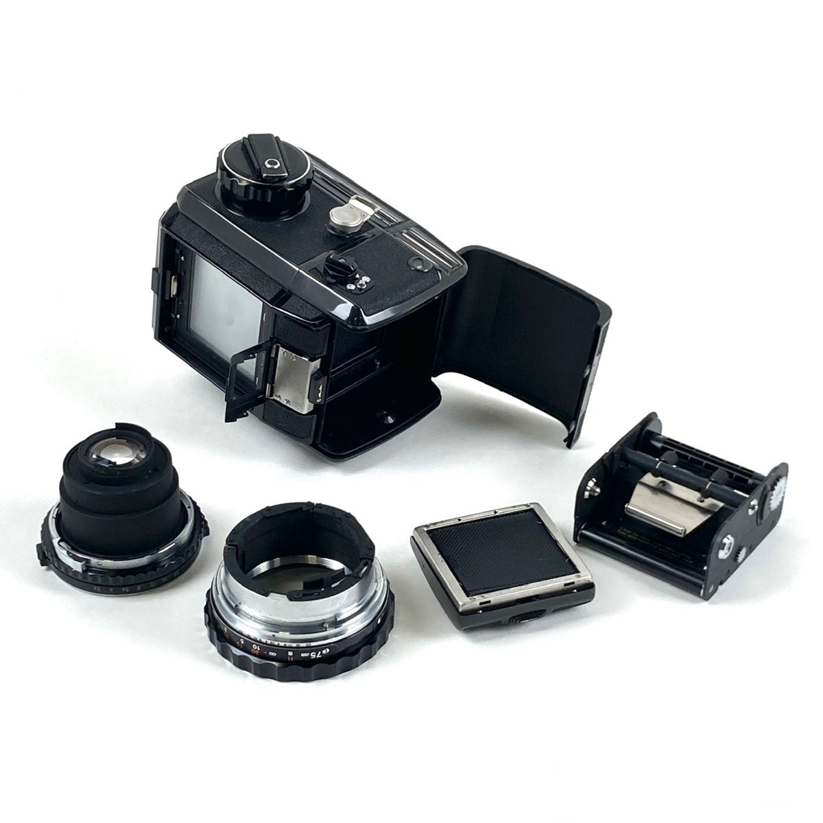 ゼンザブロニカ S2 後期 + NIKKOR-P 75mm F2.8 中判カメラ カメラ