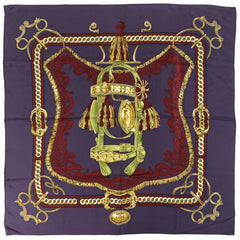 エルメス カレ90 BRIDEDE COUR スカーフ スカーフ シルク レディース ブランドバッグ・小物 【中古】brbag