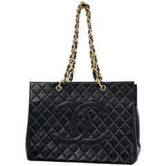 シャネル ココマーク チェーン トートバッグ マトラッセ ショルダーバッグ キャビアスキン ブラック レディース ブランドバッグ・小物 【中古】brbag