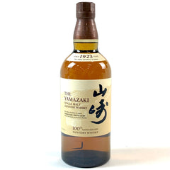 サントリー 山崎 100周年記念 シングルモルト ジャパニーズ 700ml 国産ウイスキー 酒 【古酒】liqbb【東京都内限定お届け】