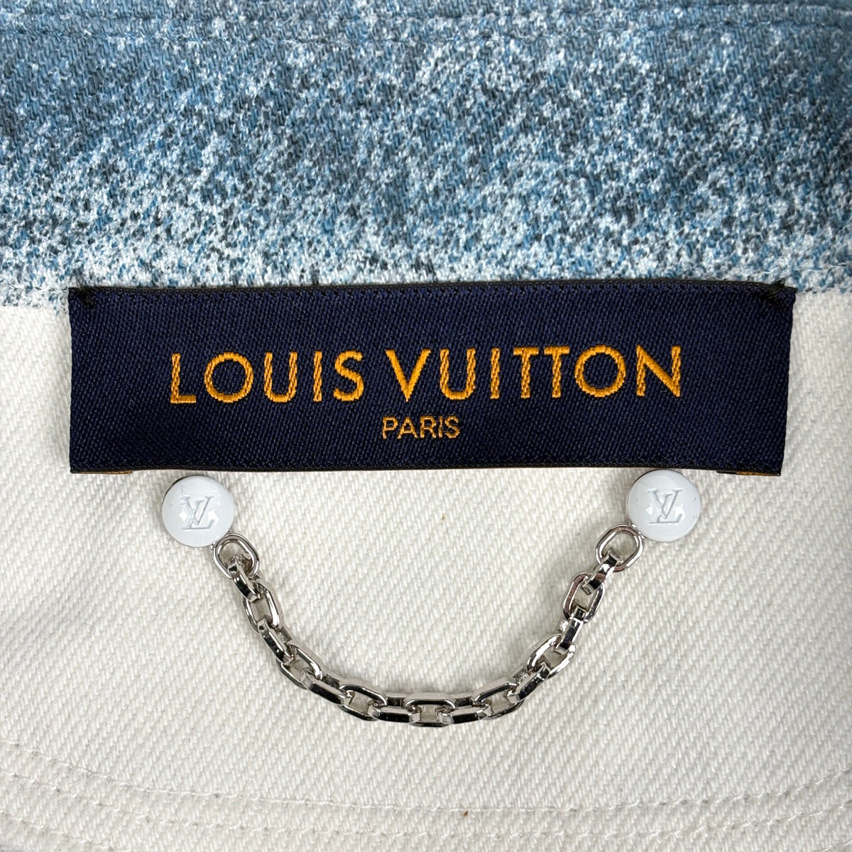 ルイ・ヴィトン デニムジャケット モノグラム Gジャン ロゴボタン