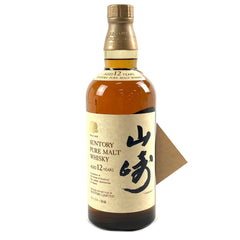 サントリー 山崎 12年 ピュアモルト 特級 760ml 国産ウイスキー 酒 【古酒】liqbb【東京都内限定お届け】