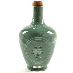 ニッカ 高麗青磁 雲鶴草華文様 象嵌ボトル 600ml 国産ウイスキー 酒 【古酒】liqbb【東京都内限定お届け】