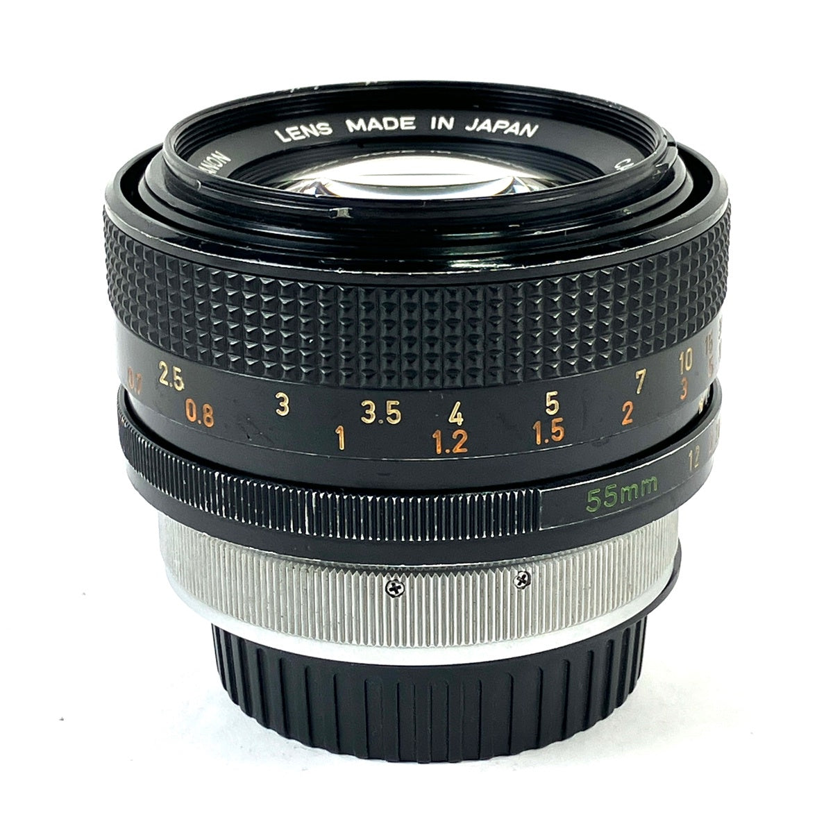 キヤノン Canon FD 55mm F1.2 S.S.C. 一眼カメラ用レンズ（マニュアル