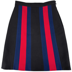 グッチ シェリーライン ミニスカート ボトムス スカート 毛 絹 レディース ブランドアパレル 【中古】brapp