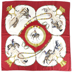 エルメス カレ 90 Pampa スカーフ シルク レディース ブランドバッグ・小物 【中古】brbag