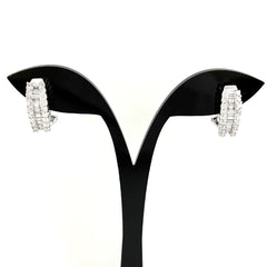 メレダイヤ ピアス K18 750 ダイヤモンド レディース ノンブランドジュエリー 【中古】nbjwl