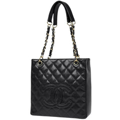 シャネル ココマーク チェーン トートバッグ トートバッグ キャビアスキン レディース ブランドバッグ・小物 【中古】brbag