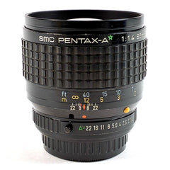 ペンタックス SMC PENTAX-A* 85mm F1.4 一眼カメラ用レンズ（マニュアルフォーカス） カメラ 【中古】cambb
