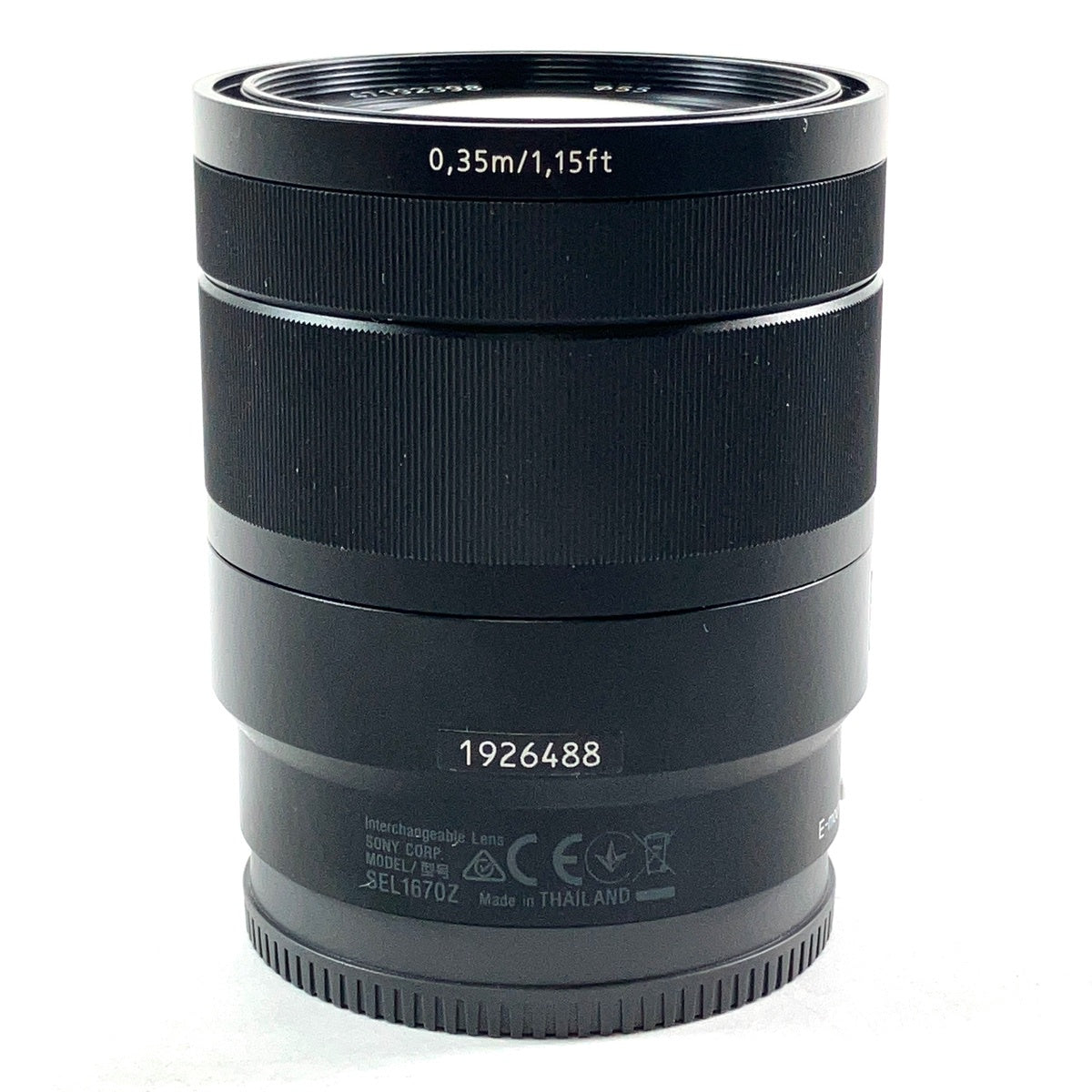 ソニー Vario-Tessar T* E 16-70mm F4 ZA OSS SEL1670Z 一眼カメラ用