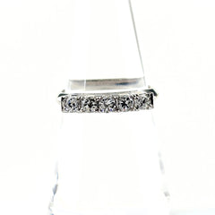 メレダイヤ デザインリング リング 12号 Pt900 ダイヤモンド レディース ノンブランドジュエリー 【中古】nbjwl