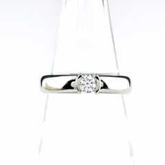 ティファニー ドッツ リング リング 11.5号 Pt950 ダイヤモンド レディース ブランドジュエリー 【中古】brjwl