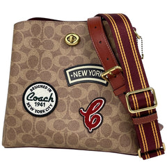 コーチ ウィロウ バケットバッグ ショルダーバッグ レザー C6868 レディース ブランドバッグ・小物 【中古】brbag