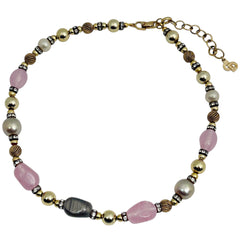 クリスチャンディオール カラーストーン ネックレス GP レディース ブランドアクセサリー 【中古】bracc