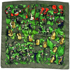 エルメス プチカレ CONCERTO スカーフ シルク レディース ブランドバッグ・小物 【中古】brbag