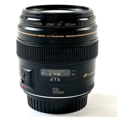 キヤノン Canon EF 100mm F2 USM 一眼カメラ用レンズ（オートフォーカス） カメラ 【中古】cambb