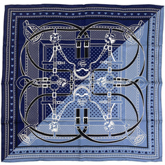 エルメス カレ70 Grand Manege スカーフ シルク レディース ブランドバッグ・小物 【中古】brbag