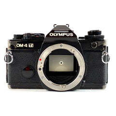 オリンパス OLYMPUS OM-4Ti チタン ブラック ボディ フィルム マニュアルフォーカス 一眼レフカメラ カメラ 【中古】cambb