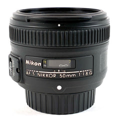 ニコン Nikon AF-S NIKKOR 50mm F1.8G 一眼カメラ用レンズ（オートフォーカス） カメラ 【中古】cambb