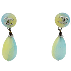 シャネル ココマーク ピアス ピアス プラスチック シルバーメッキ レディース ブランドアクセサリー 【中古】bracc