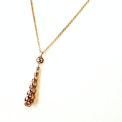 グッチ デザインネックレス ネックレス 750 レディース ブランドジュエリー 【中古】brjwl