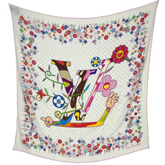 ルイ・ヴィトン LV×TM ショール ウール シルク レディース ブランドバッグ・小物 【中古】brbag