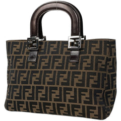 フェンディ ズッカ柄 ハンドバッグ ハンドバッグ キャンバス 26693 レディース ブランドバッグ・小物 【中古】brbag