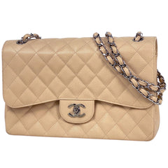 シャネル クロスボディバッグ デカ マトラッセ ダブルフラップ キャビアスキン レディース ブランドバッグ・小物 【中古】brbag