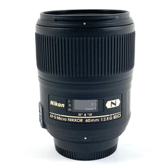 ニコン Nikon AF-S Micro NIKKOR 60mm F2.8G ED 一眼カメラ用レンズ（オートフォーカス） カメラ 【中古】cambb