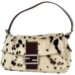 フェンディ ズッカロゴ マンマバゲット ショルダーバッグ ハラコ 26424 レディース ブランドバッグ・小物 【中古】brbag