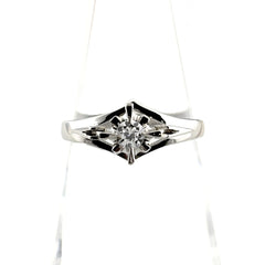 メレダイヤ デザインリング リング 12号 Pt900 ダイヤモンド レディース ノンブランドジュエリー 【中古】nbjwl