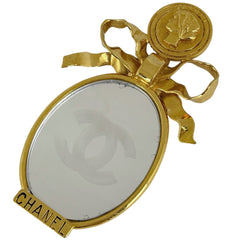 シャネル ココマーク ミラー ブローチ ブローチ GP レディース ブランドアクセサリー 【中古】bracc