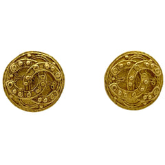 シャネル ココマーク ラウンド イヤリング GP レディース ブランドアクセサリー 【中古】bracc