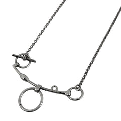 エルメス モール ドゥ ブリッド ネックレス シルバー925 レディース ブランドアクセサリー 【中古】bracc