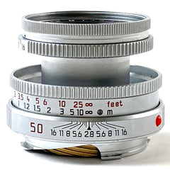 ライカ ELMAR-M 50mm F2.8 エルマー 沈胴 シルバー レンジファインダーカメラ用レンズ カメラ 【中古】cambb