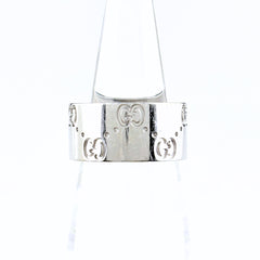 グッチ アイコン リング リング 11号 750 レディース ブランドジュエリー 【中古】brjwl