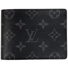 ルイ・ヴィトン ポルトフォイユ ミュルティプル 二つ折り財布 モノグラムエクリプス M61695 メンズ ブランドバッグ・小物 【中古】brbag