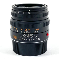 ライカ SUMMICRON-M 50mm F2 ズミクロン 6bit ブラック レンジファインダーカメラ用レンズ カメラ 【中古】cambb