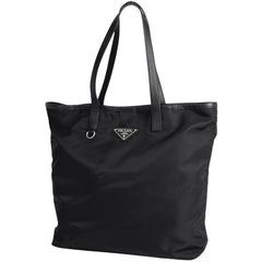 プラダ ロゴプレート トートバッグ ナイロン レディース ブランドバッグ・小物 【中古】brbag