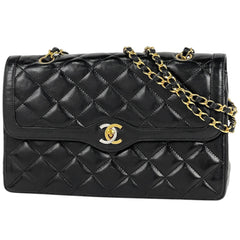 シャネル パリ限定 マトラッセ Wフラップ チェーン ショルダーバッグ ショルダーバッグ レザー レディース ブランドバッグ・小物 【中古】brbag