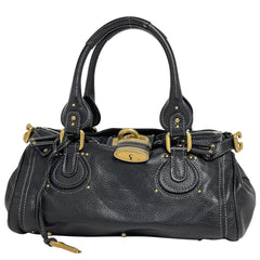 クロエ パディントン ハンドバッグ レザー レディース ブランドバッグ・小物 【中古】brbag