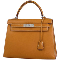 エルメス ケリー28 ハンドバッグ ヴォーエプソン □K刻印 レディース ブランドバッグ・小物 【中古】brbag