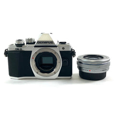 オリンパス OM-D E-M10 Mark II 14-42mm EZレンズキット シルバー［ジャンク品］ デジタル ミラーレス 一眼カメラ カメラ 【中古】cambb