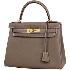 エルメス ケリー28 ハンドバッグ トゴ Y レディース ブランドバッグ・小物 【中古】brbag