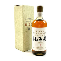 ニッカ 北海道 12年 長期熟成モルト原酒 750ml 国産ウイスキー 酒 【古酒】liqbb【東京都内限定お届け】