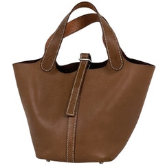 エルメス ピコタン PM ハンドバッグ バレニア □H レディース ブランドバッグ・小物 【中古】brbag