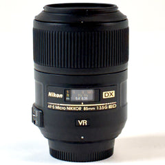 ニコン AF-S DX Micro NIKKOR 85mm F3.5G ED VR 一眼カメラ用レンズ（オートフォーカス） カメラ 【中古】cambb